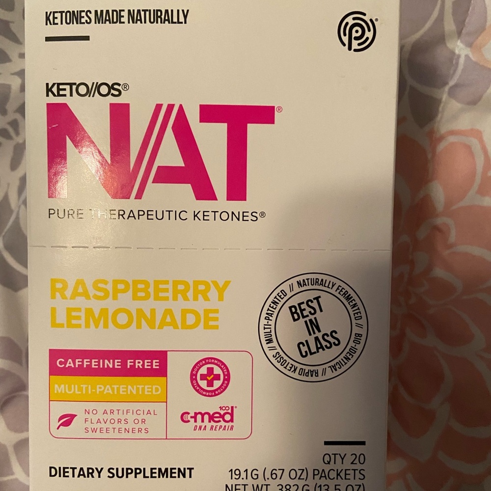 PRUVIT ketones raspberry lemonade